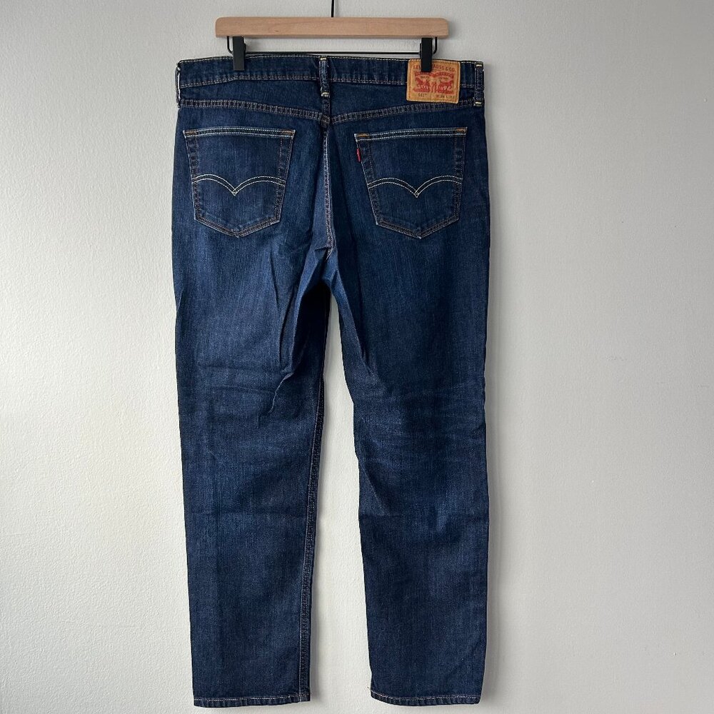 Levi's 541 Athletic Taper Jeans Dark Wash Stretch Denim Size 34/32 Men's - Picture 4 of 9